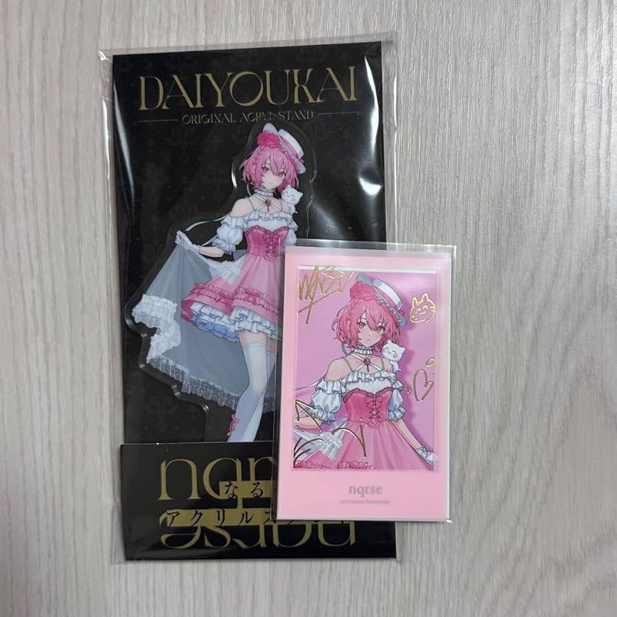 大妖怪　ローソン　なるせ　アクスタ　フォト風カード金箔　2点セット Amazon.co.jp: 大妖怪 ローソン なるせ アクスタ フォト風カード